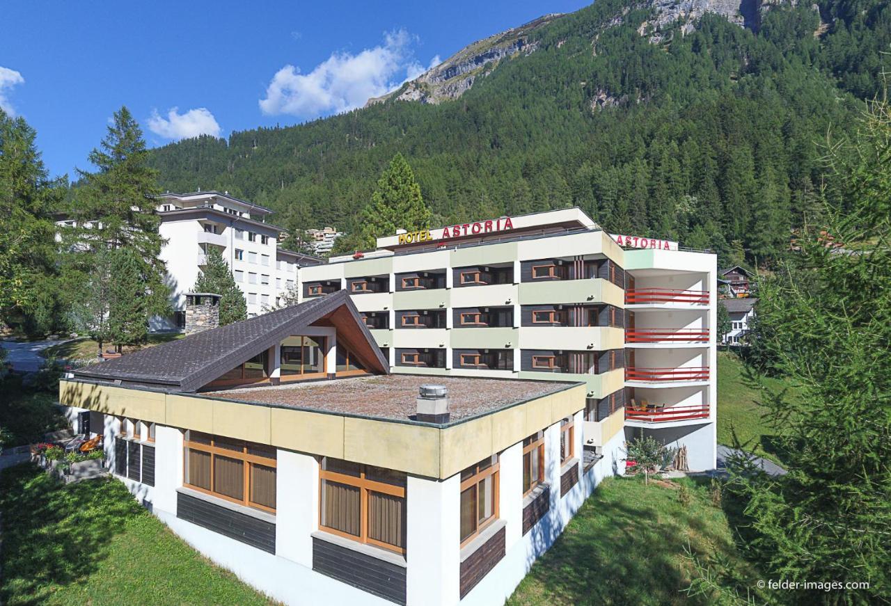 Hotel Astoria Leukerbad Exterior foto