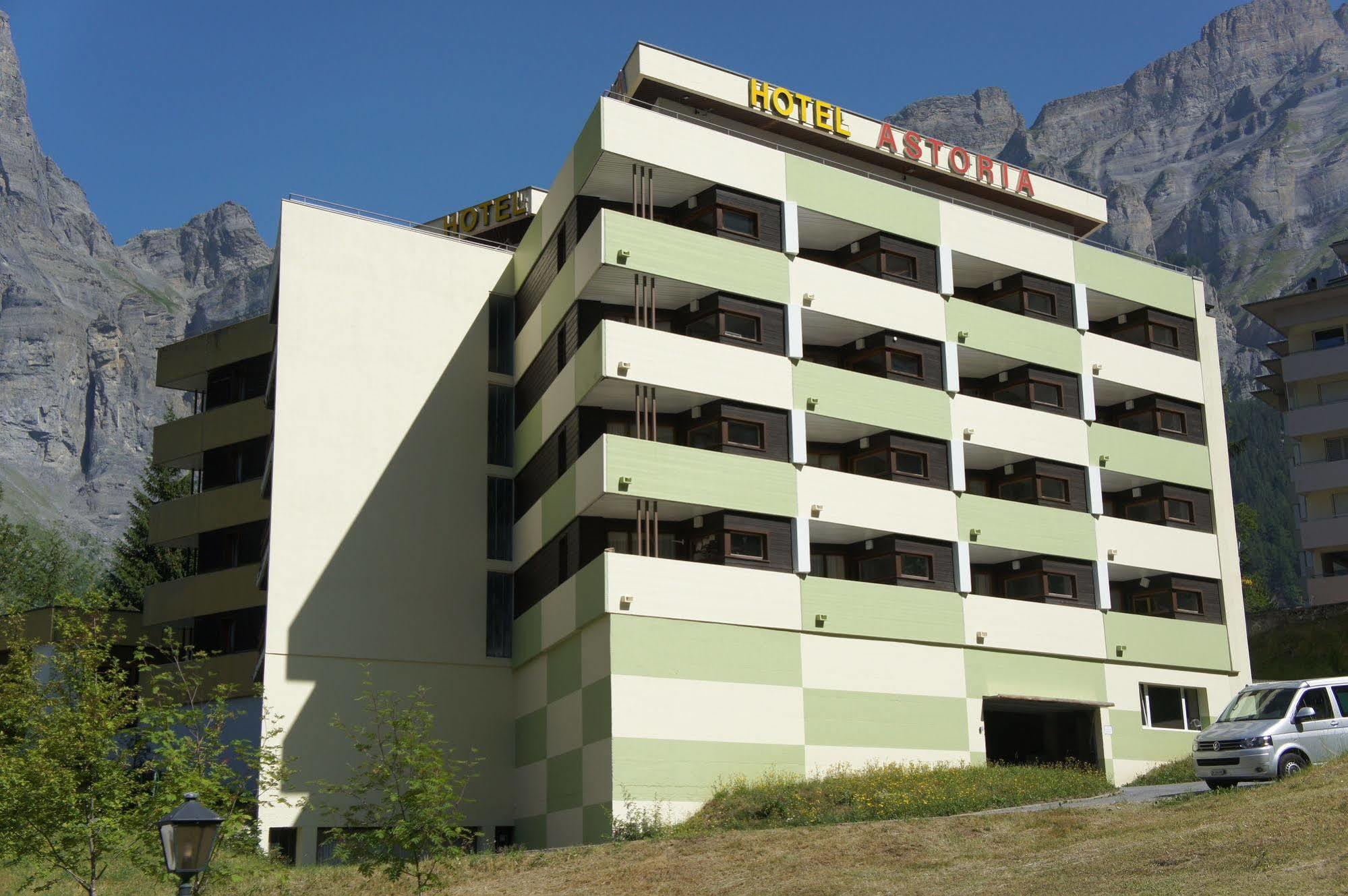 Hotel Astoria Leukerbad Exterior foto