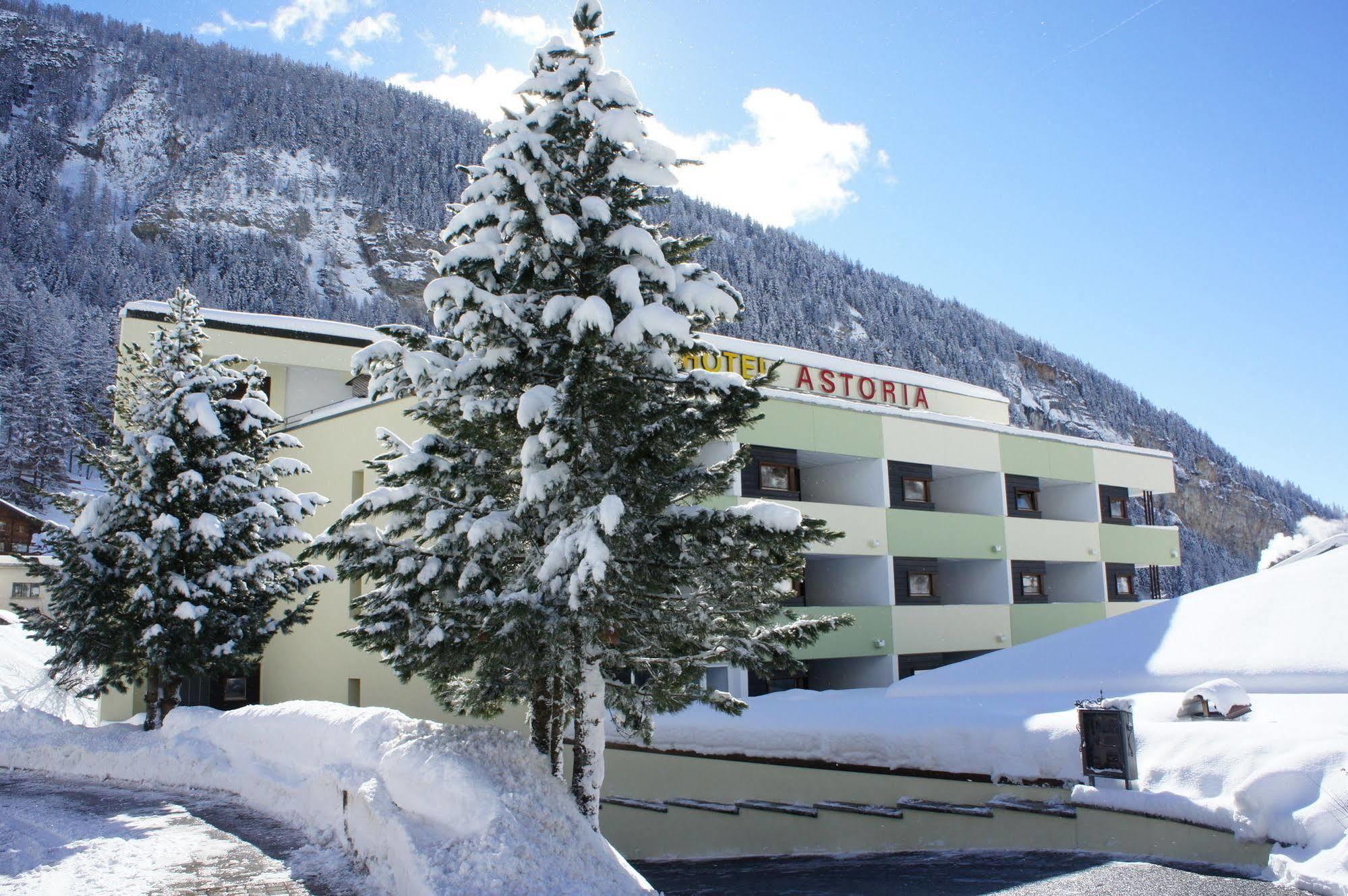 Hotel Astoria Leukerbad Exterior foto